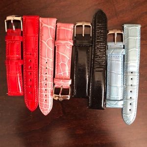 Michelle watch leather band straps